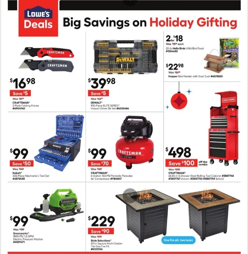 Lowe's 2025 early Black Friday ad surfaces