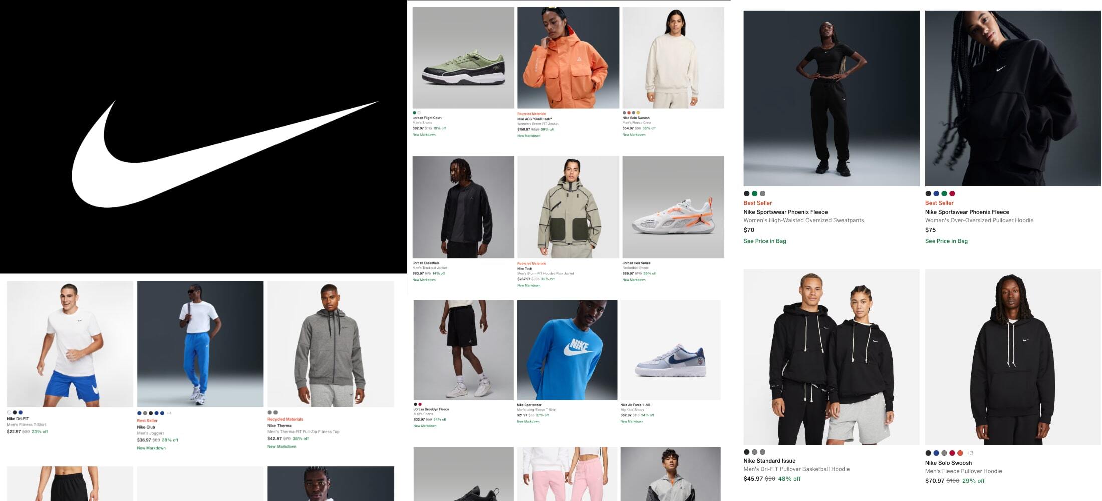 A screenshot of a website