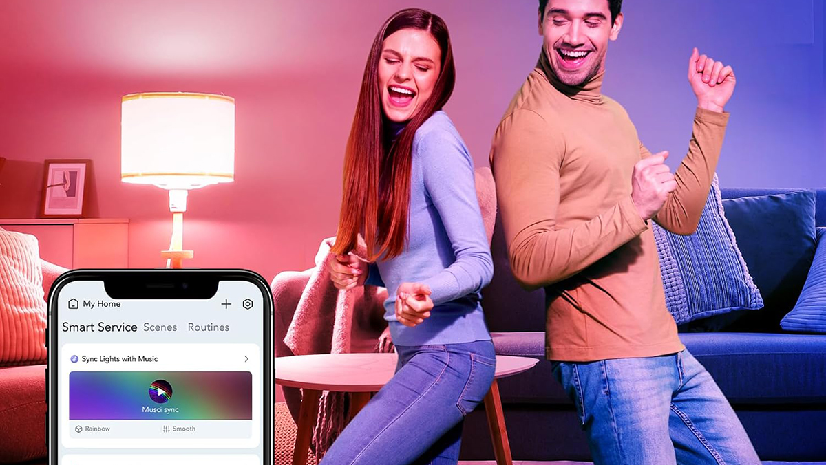 A man and woman dancing