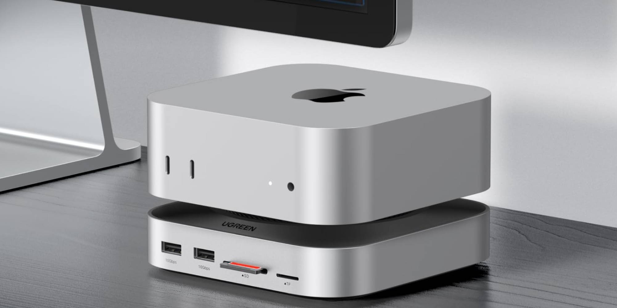 Add as much as 8TB to your M4 Mac mini with UGREEN's NVMe-ready