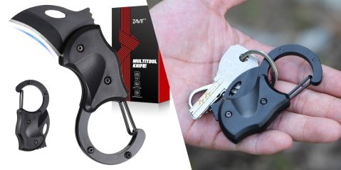 A hand holding a key chain