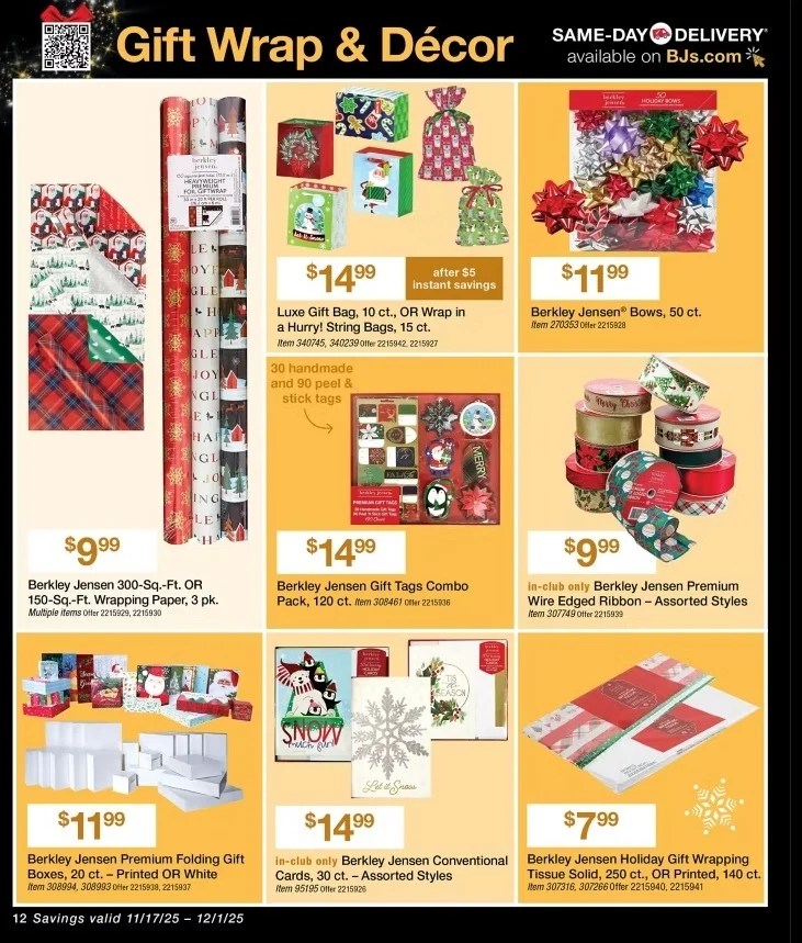 A screenshot of a advertisement for a gift