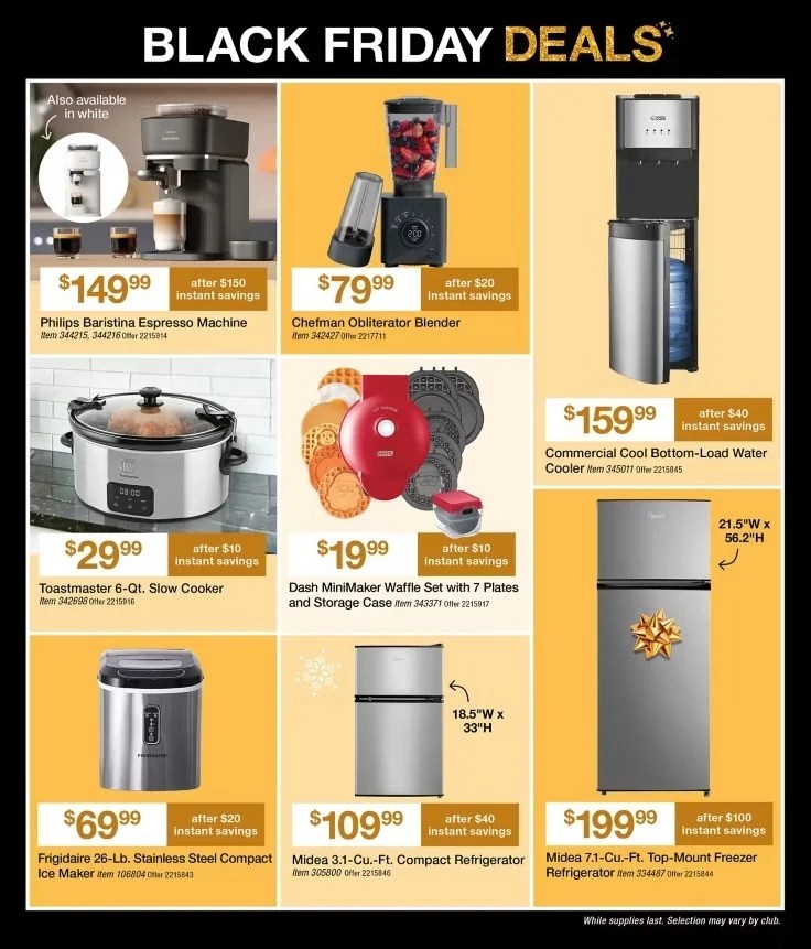 A advertisement for a kitchen appliance