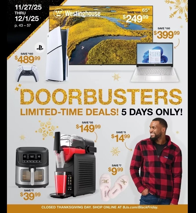 A poster of a man standing next to a computer