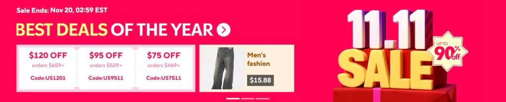 A screenshot of a website