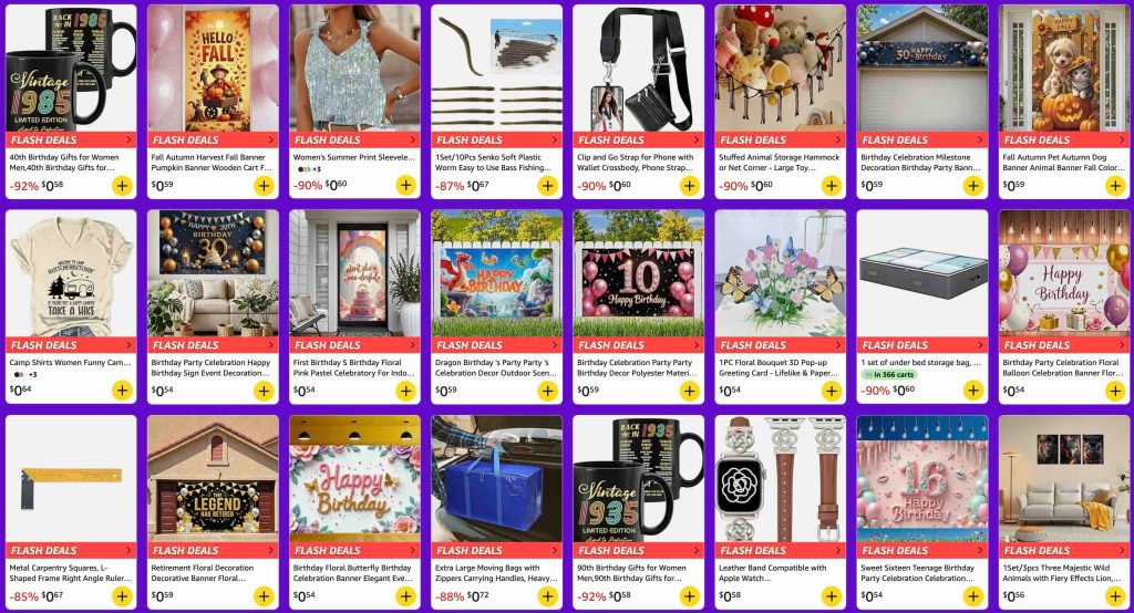 A screenshot of a website