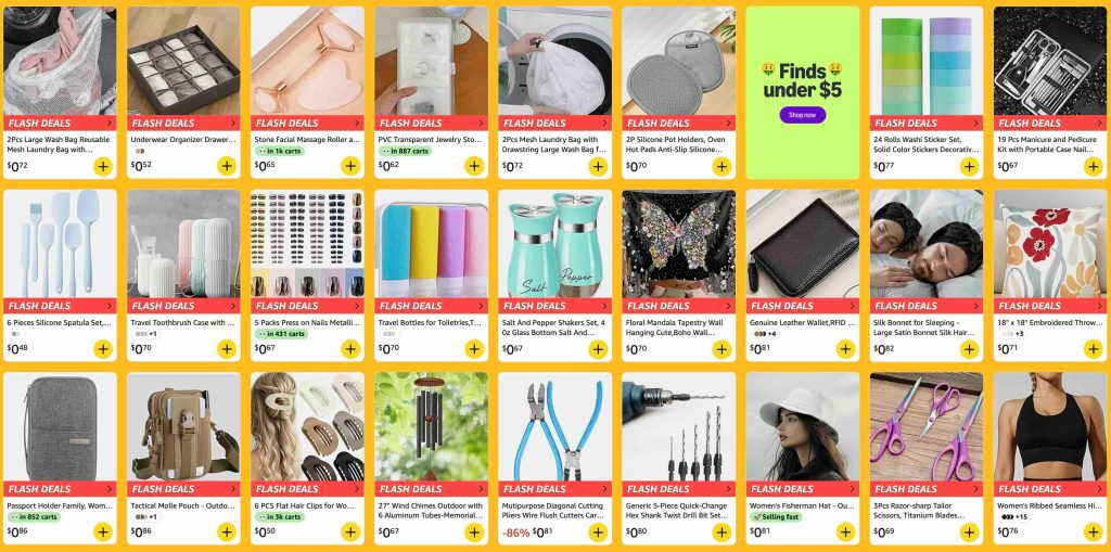 A screenshot of a website