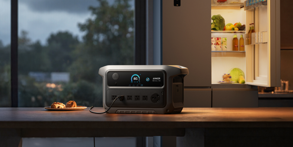 A machine on a table