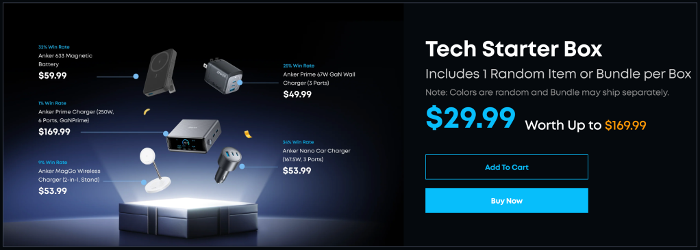 Image showing a promo poster of Anker's early Black Friday sale.