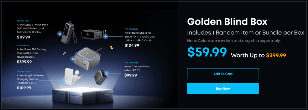 Image showing a promo poster of Anker's early Black Friday sale.