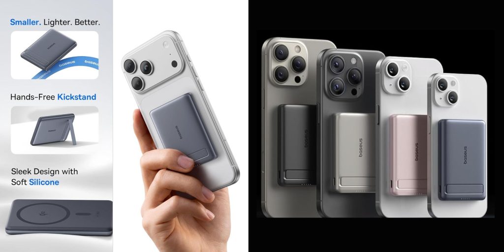 Image showing renders of Baseus' 5K Picogo power bank.