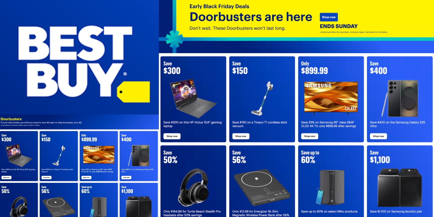 Best Buy Black Friday Doorbusters week 2
