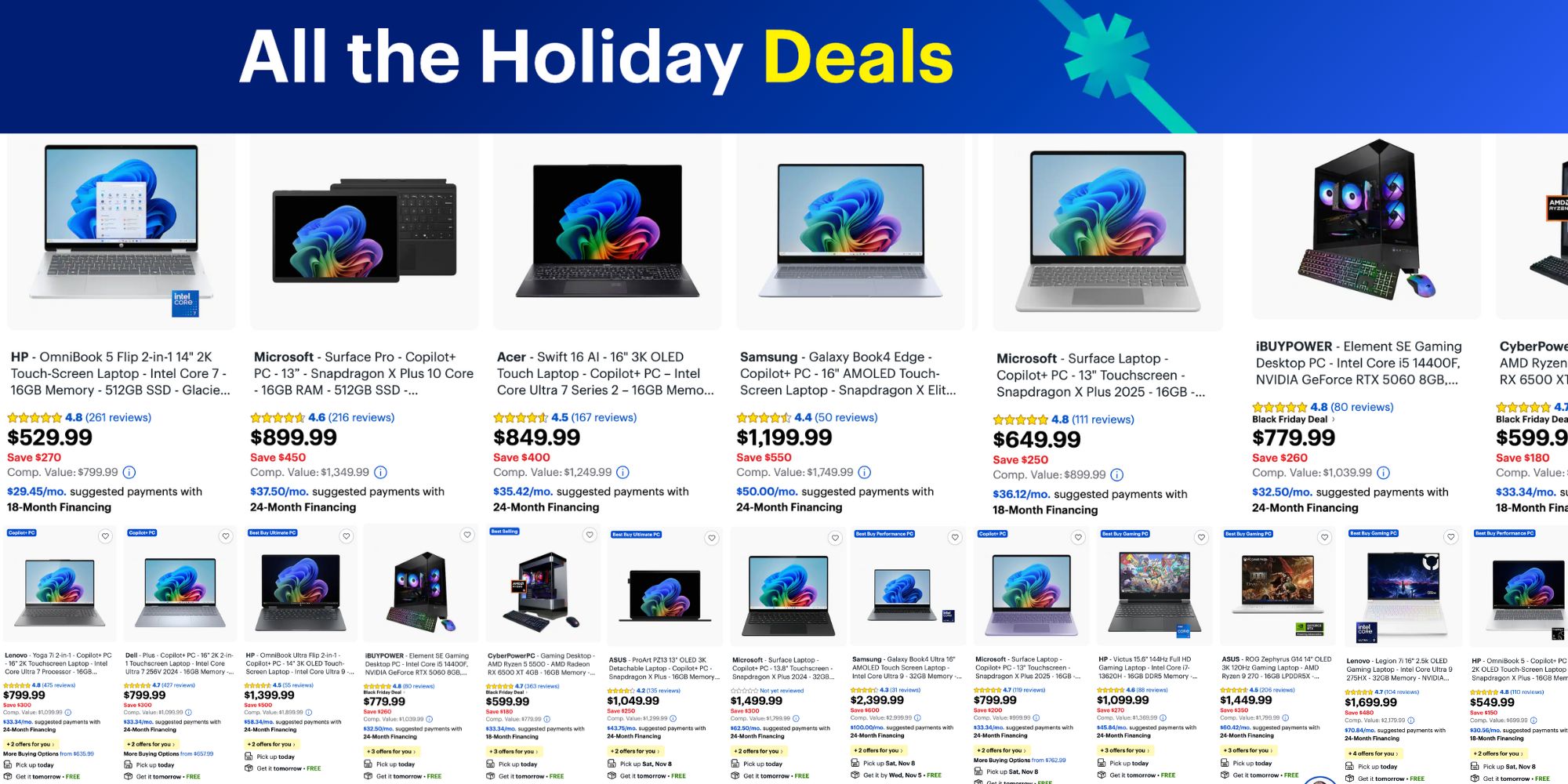 Best Buy S Early Black Friday Sale Delivers Up To 600 Off Copilot PCs Best Buy Copilot PC 