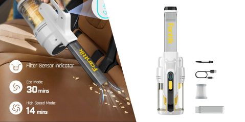 A close up of a vacuum