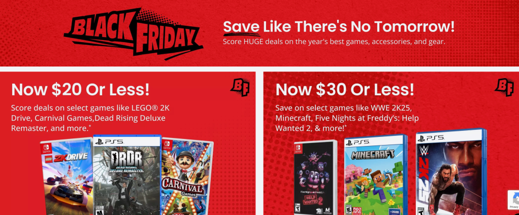 GameStop 2025 early Black Friday deals live-01