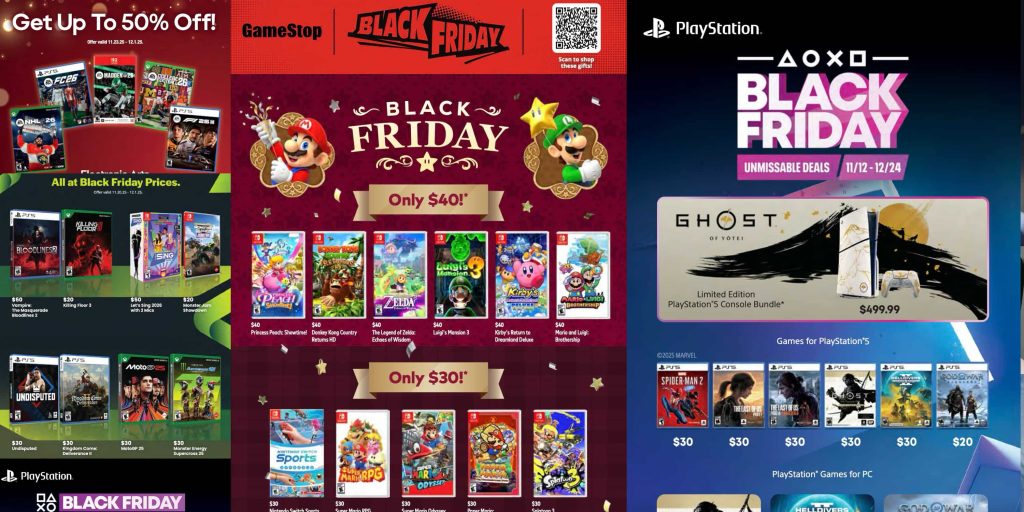 GameStop Black Friday 2025 ad