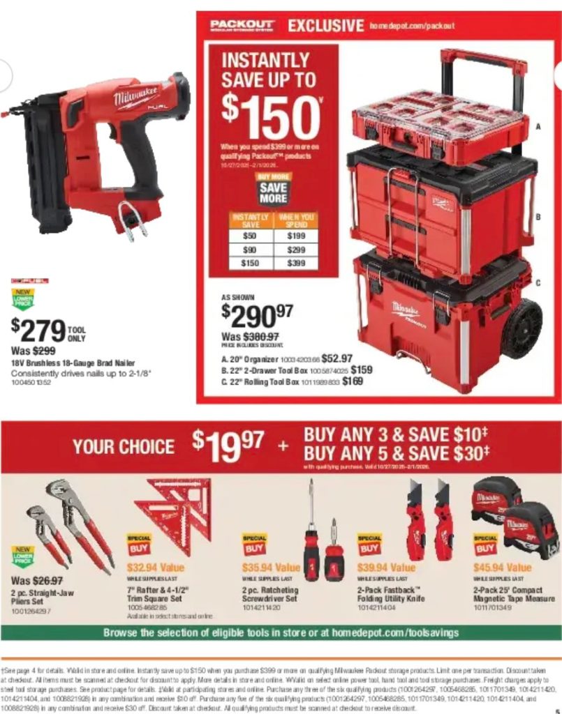 A page with a variety of tools