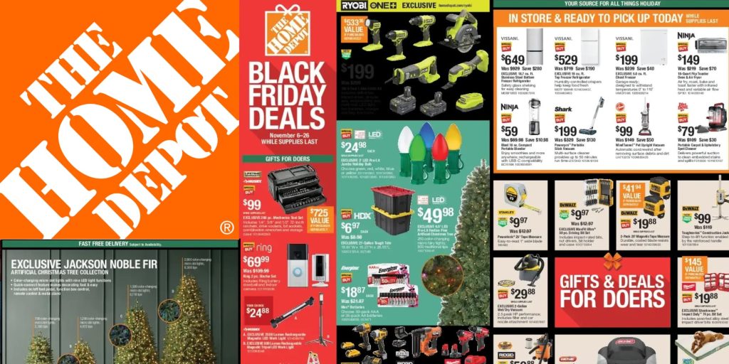 Home Depot Black Friday 2025 ad