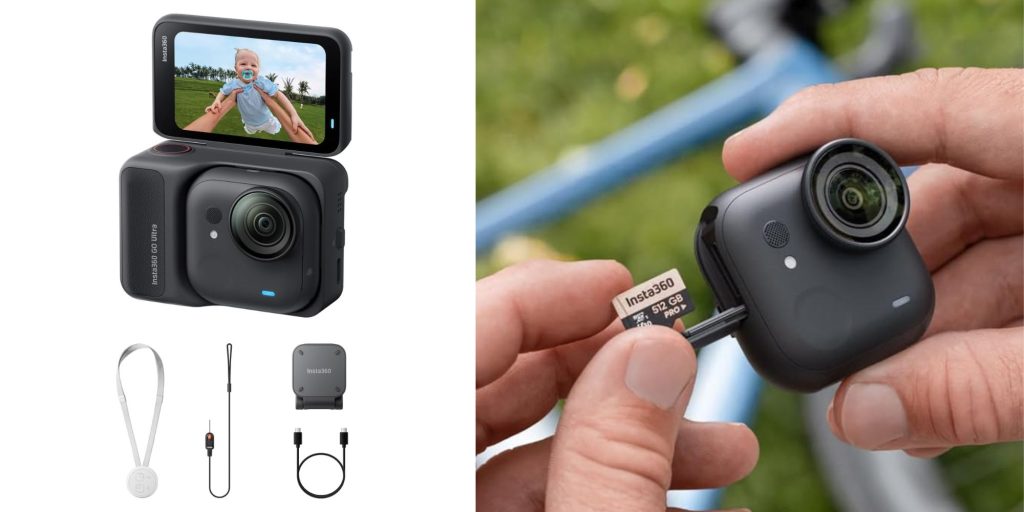 Image showing renders of Insta360's Go Ultra camera.