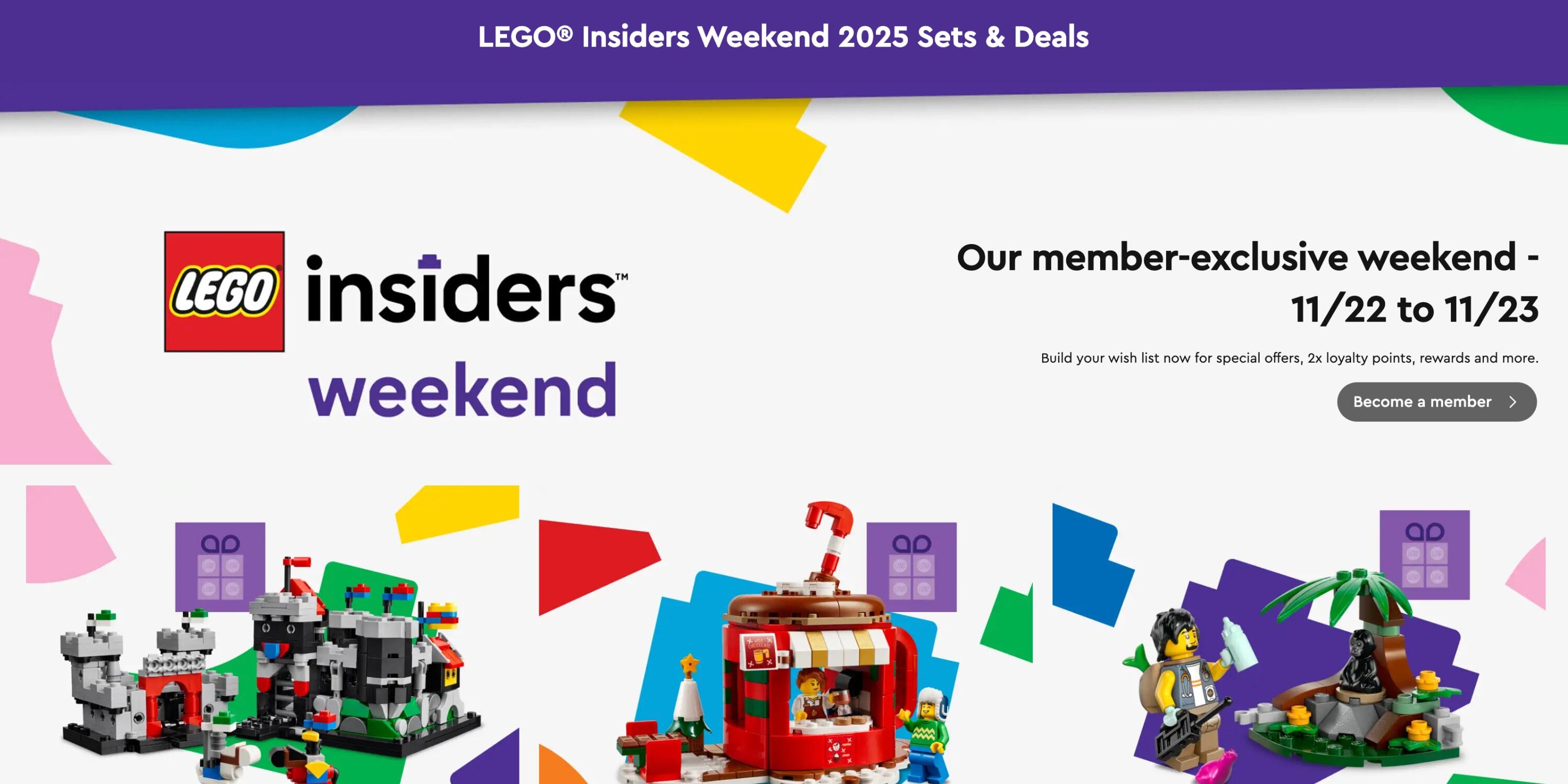 A website with colorful blocks