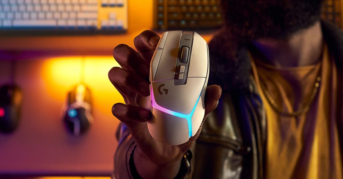 Logitech’s white G502 X Plus wireless gaming mouse with RGB is down to its lowest price at 8