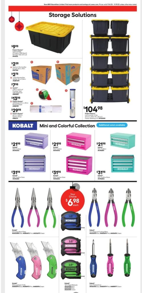 A advertisement page of a store