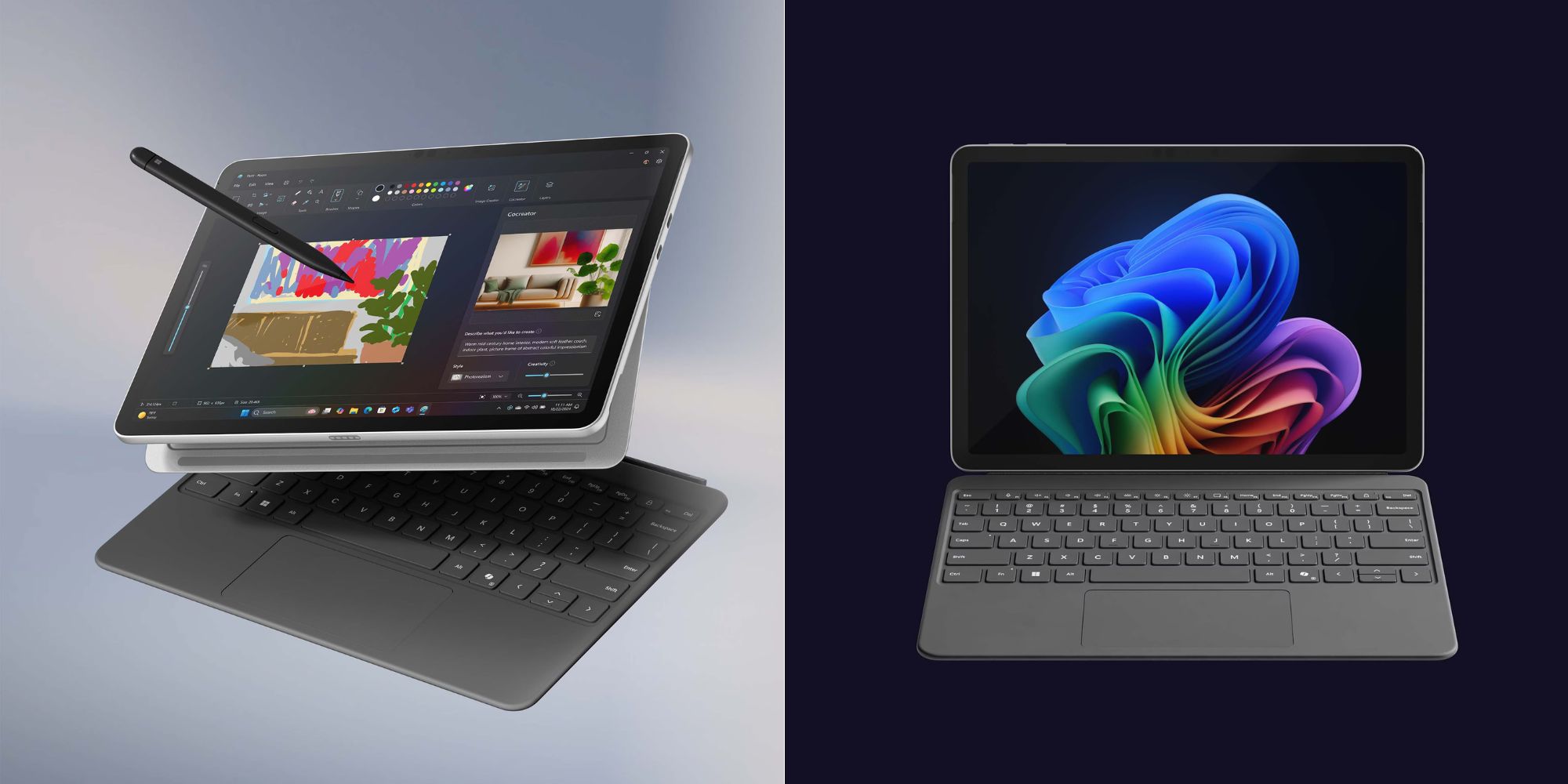Microsoft's 2025 touchscreen 2-in-1 Surface Pro Copilot+ PC with