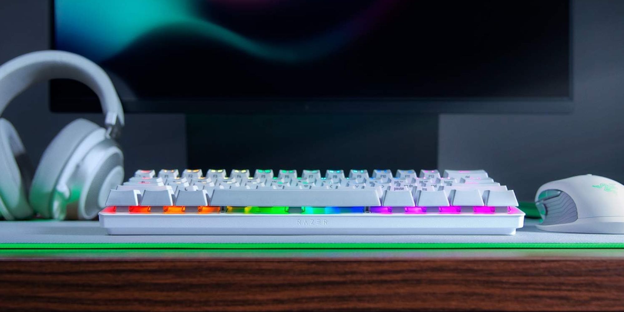 Razer's compact Huntsman Mini gaming keyboard with optical