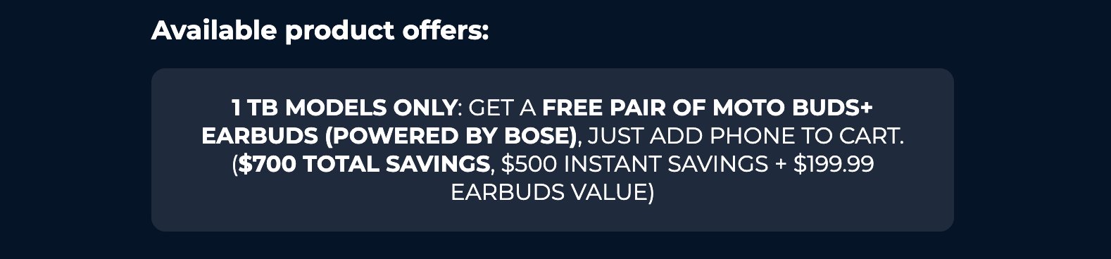 A blue background with white text