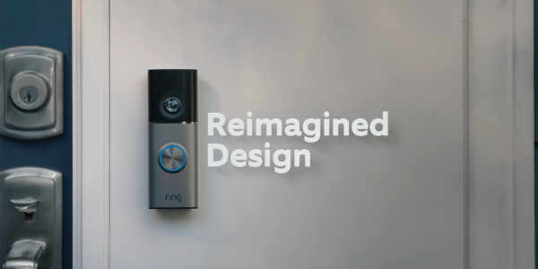 A video camera on a wall