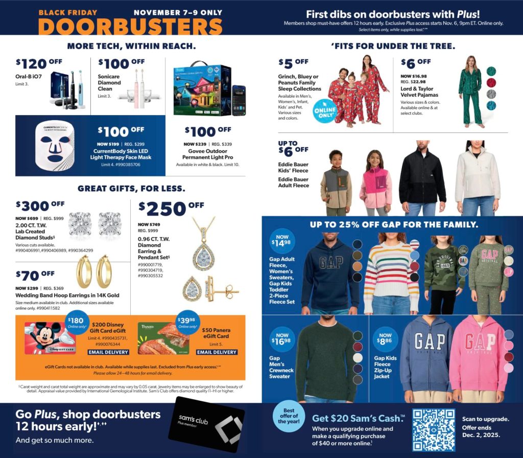 A flyer with a couple of people