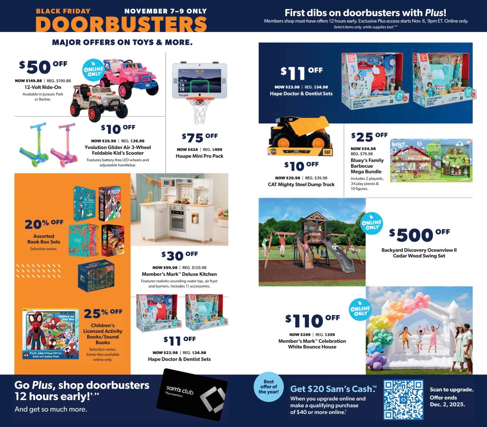 Here's the official 50-page Sam's Club 2025 Black Friday ad: Deals ...