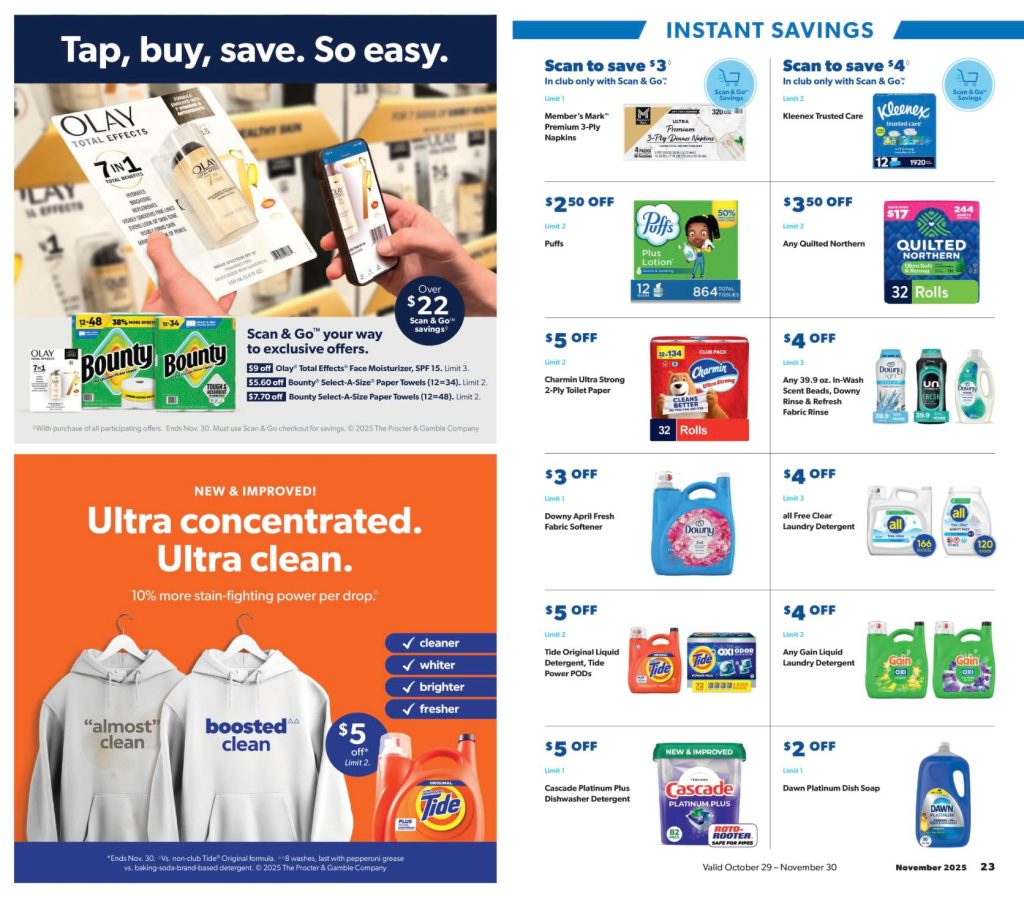 A advertisement for a laundry detergent