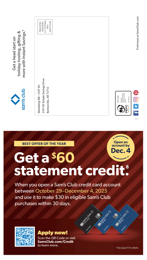 A close up of a credit card