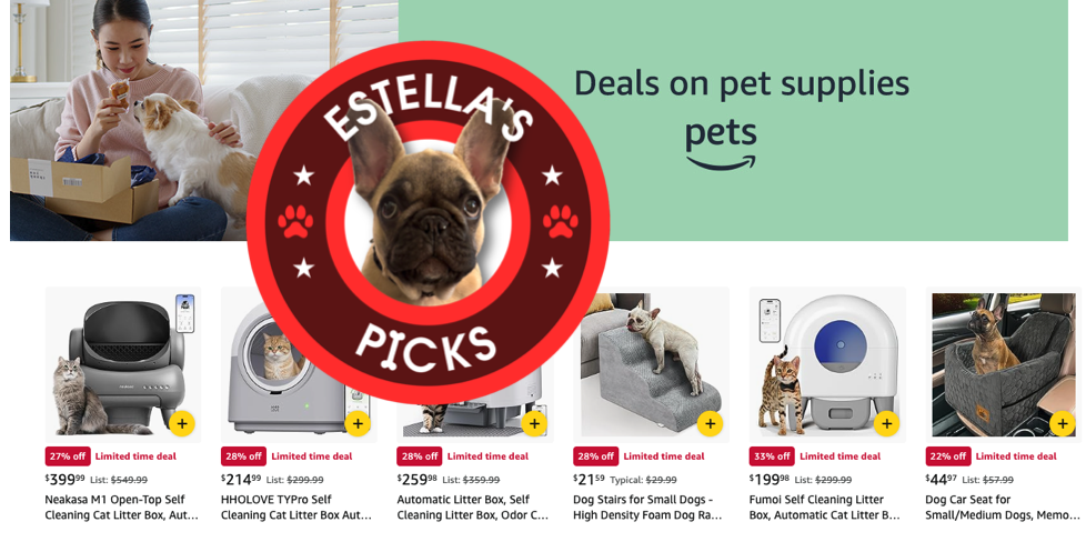 A screenshot of a pet shop