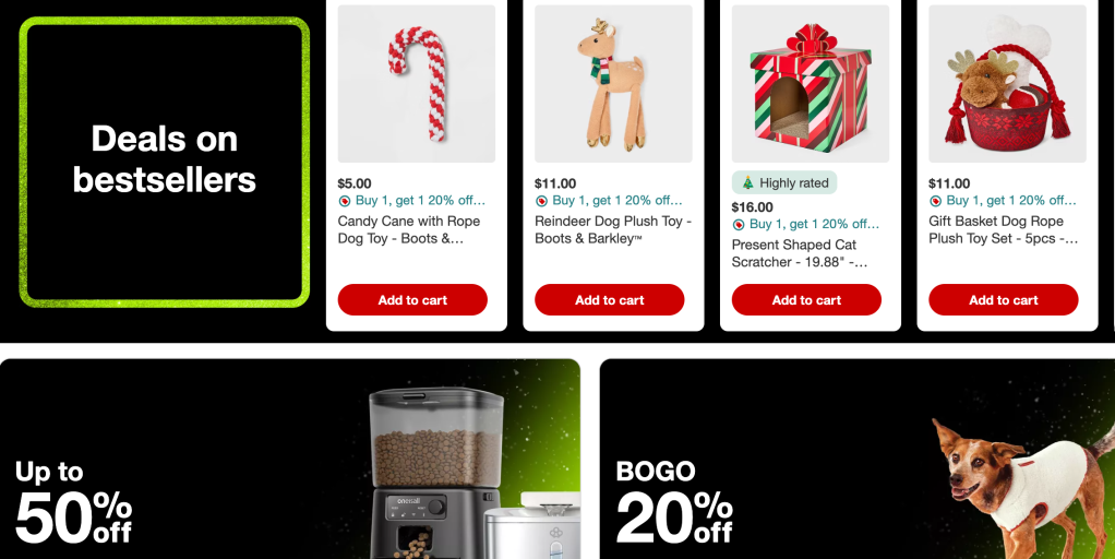 A screenshot of a website