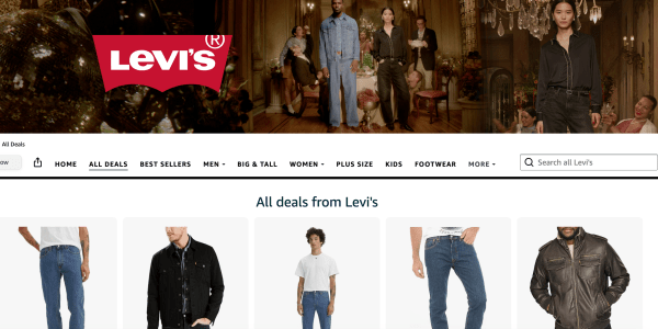 A screenshot of a website