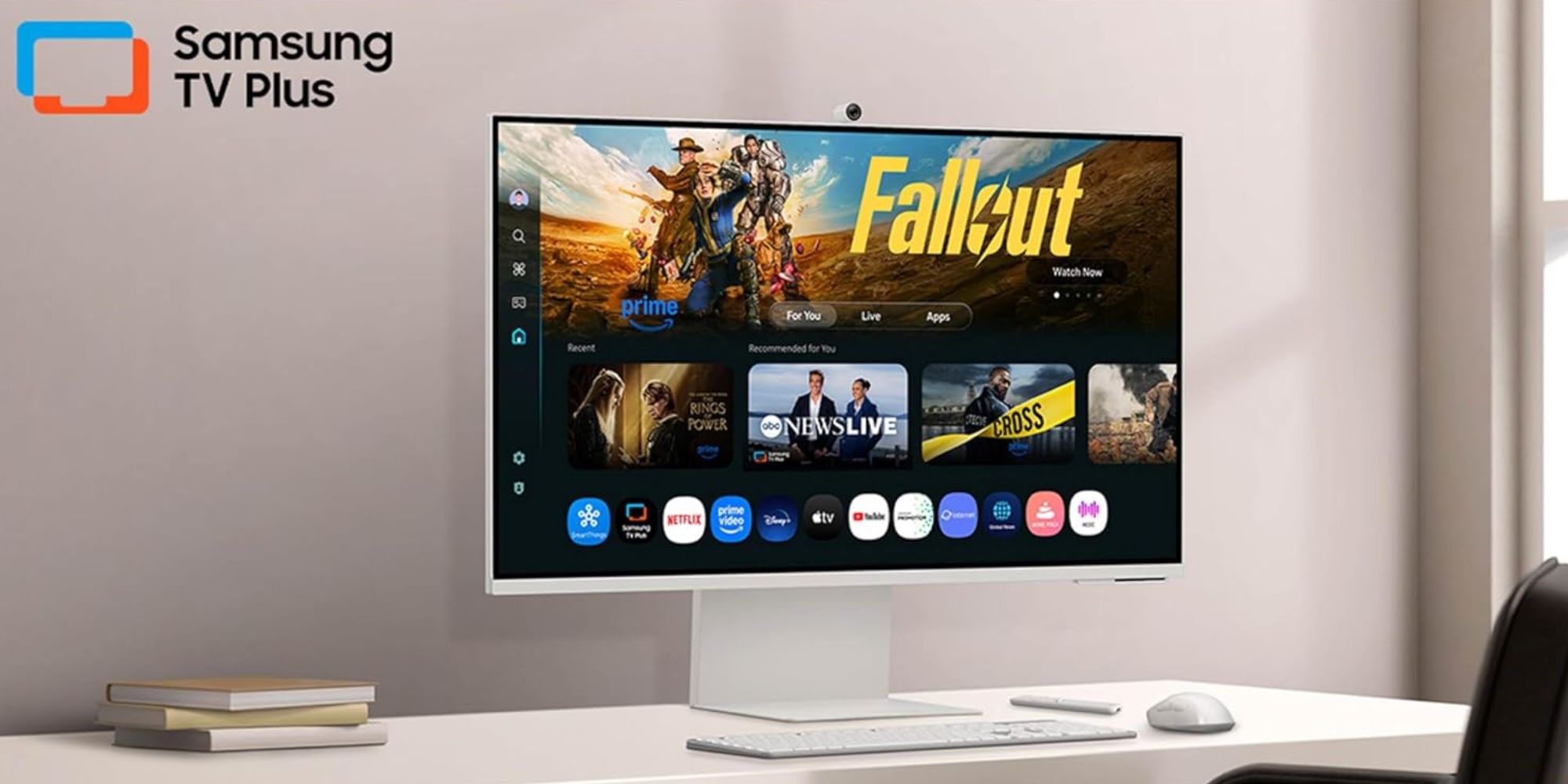 Samsung's 2025 M8 4K UHD Smart Monitor makes for a great Mac mini