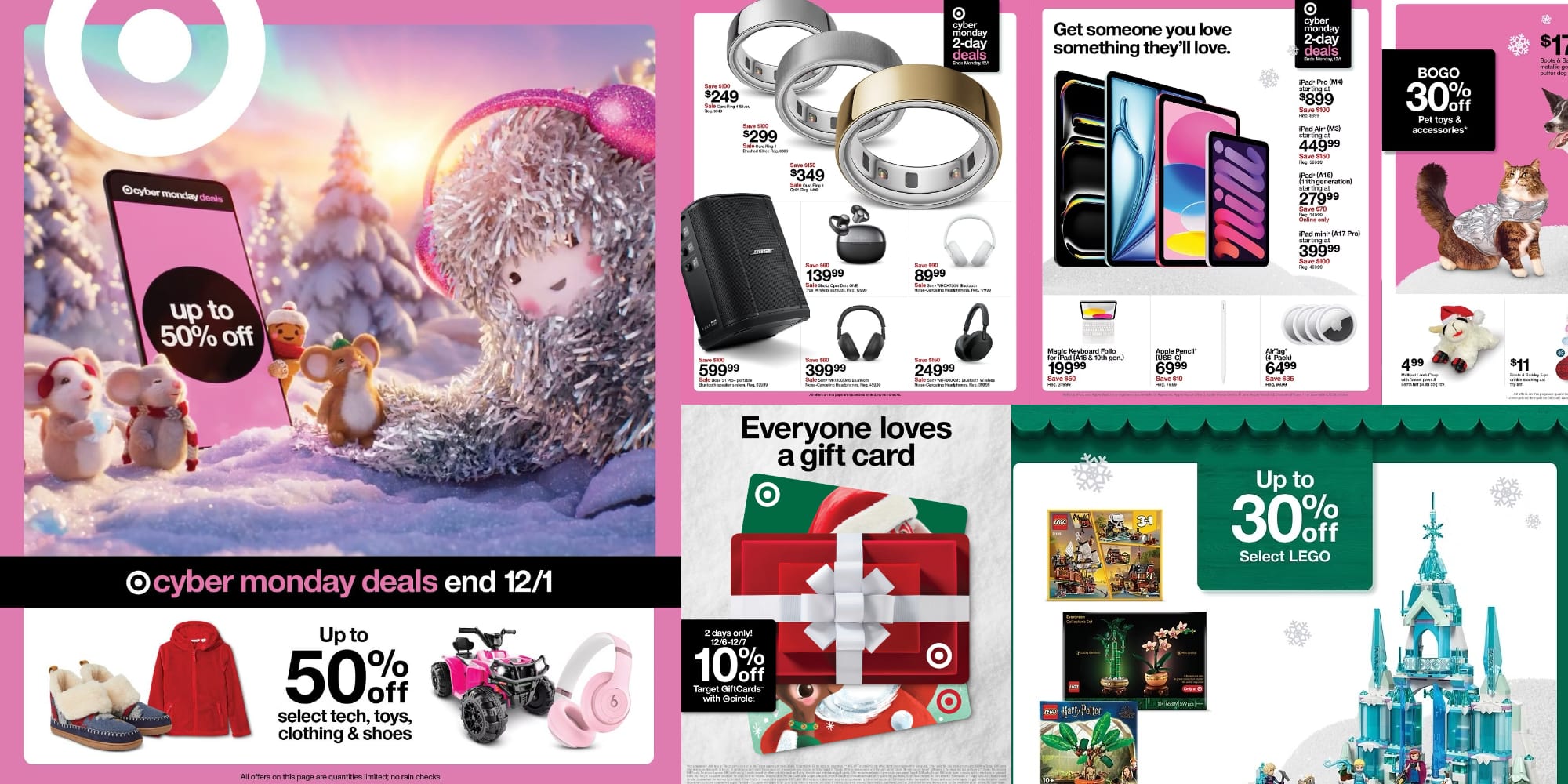 Target 2025 Cyber Monday ad