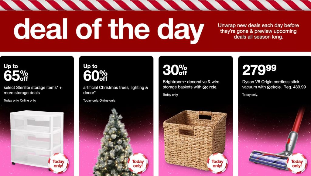 Target Cyber Monday sale now live