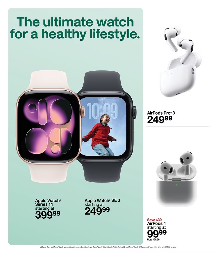 A advertisement for a smart watch