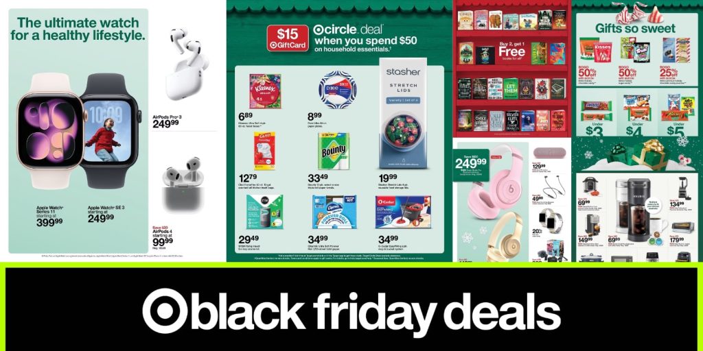A black friday deals ad
