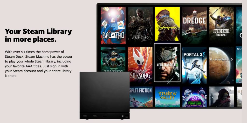 A computer game console with a rectangular box