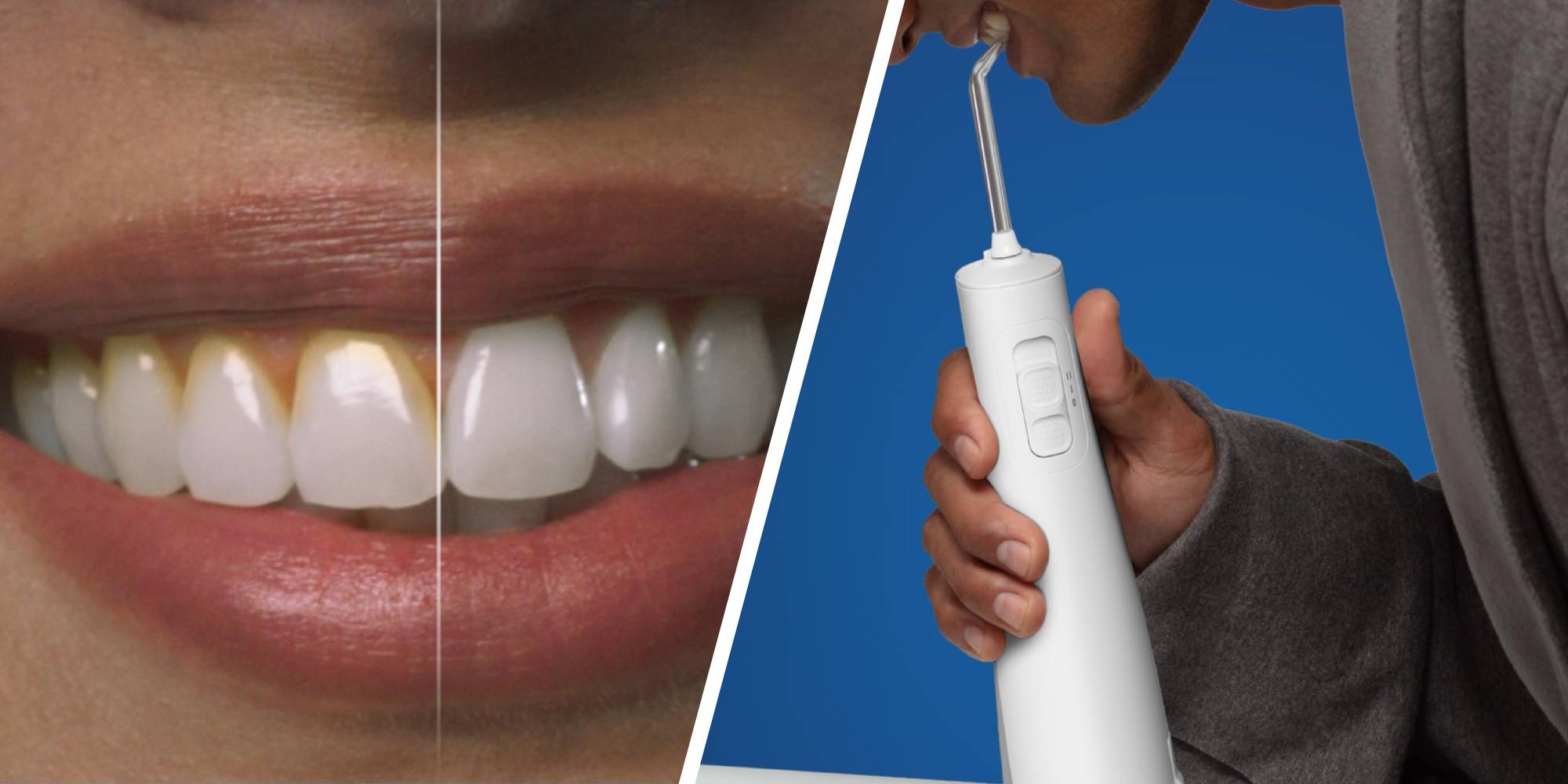 Step up your smile with Waterpik's cordless Pulse portable water