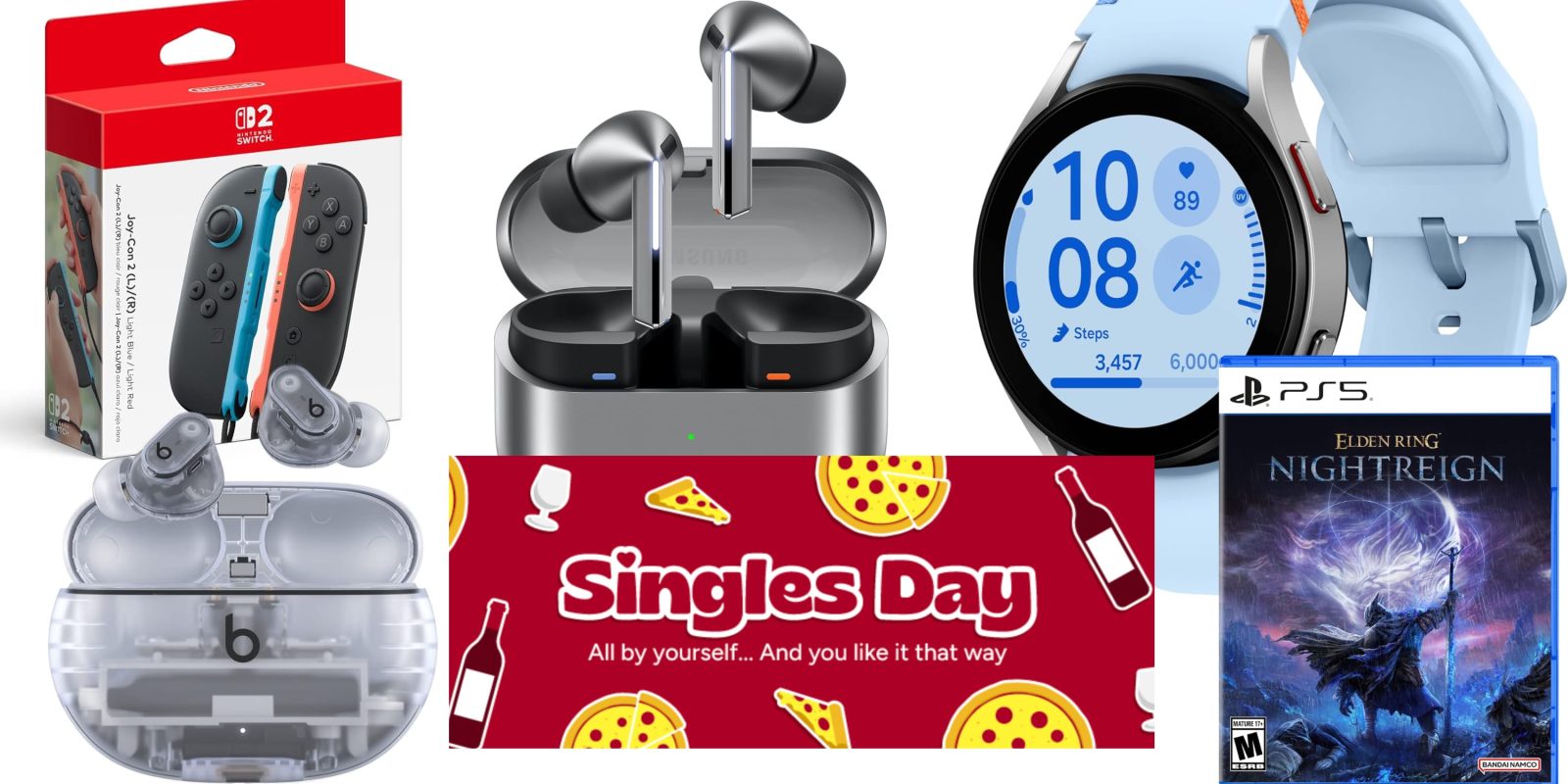 A group of electronic devices