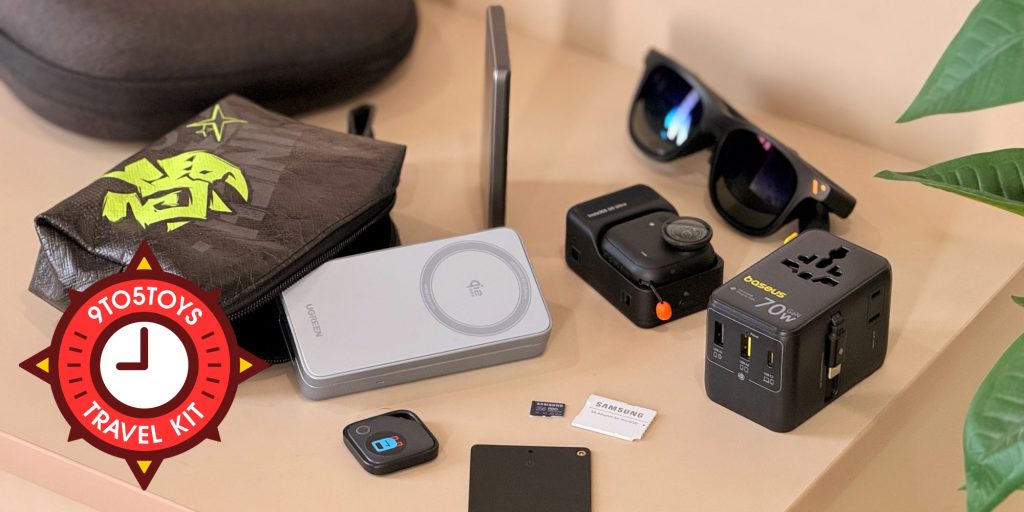 A group of electronic devices and sunglasses