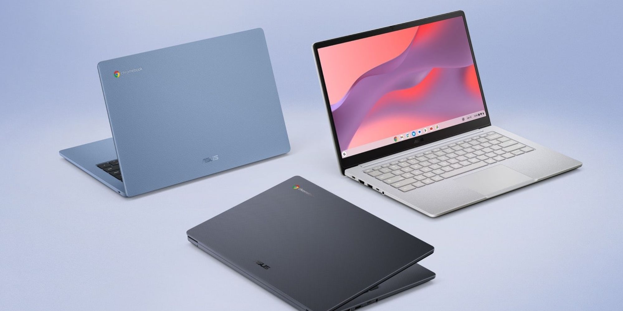 Image showing a render of ASUS' CX14 Chromebook Plus.