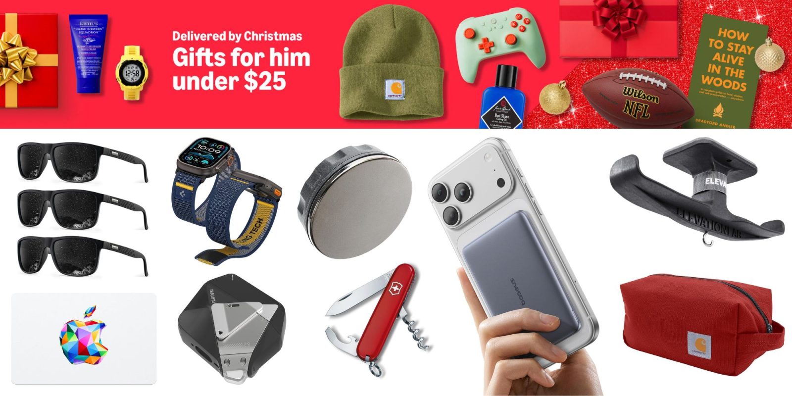 A collage of different items