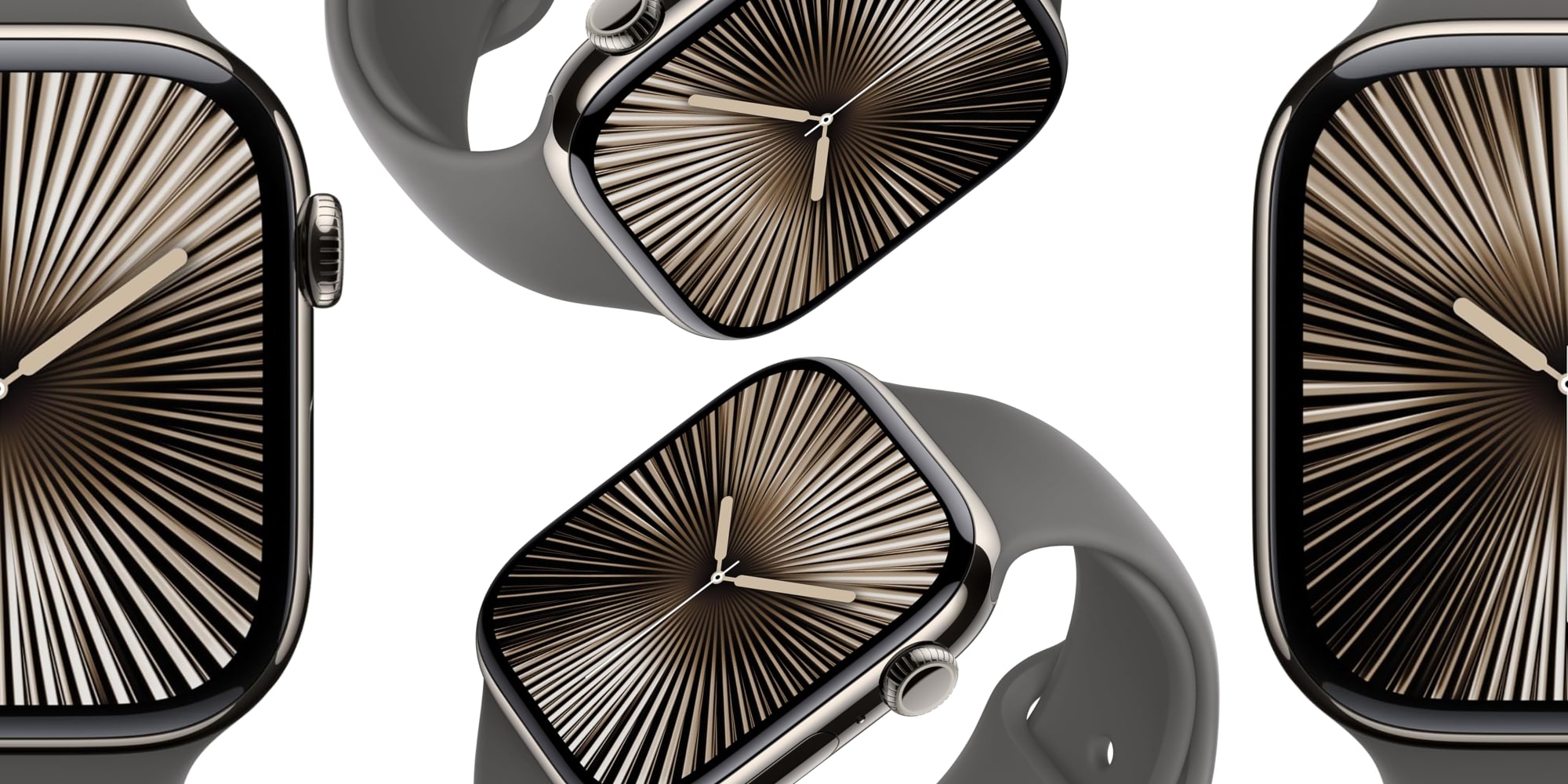 Apple Watch Series 10 Natural titanium