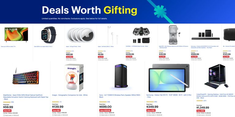 Image showing listings from BB DOTD page.